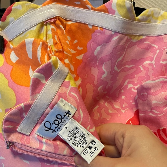Lilly Pulitzer strapless dress size 8 🌺🌸🌼 - Picture 3 of 4